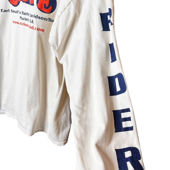 Harley Davidson Riders Edge Academy Of Motorcycle Long Sleeve Graphic T-Shirt XL - Picture 7 of 9